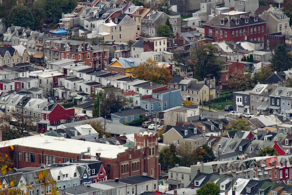 a group of houses