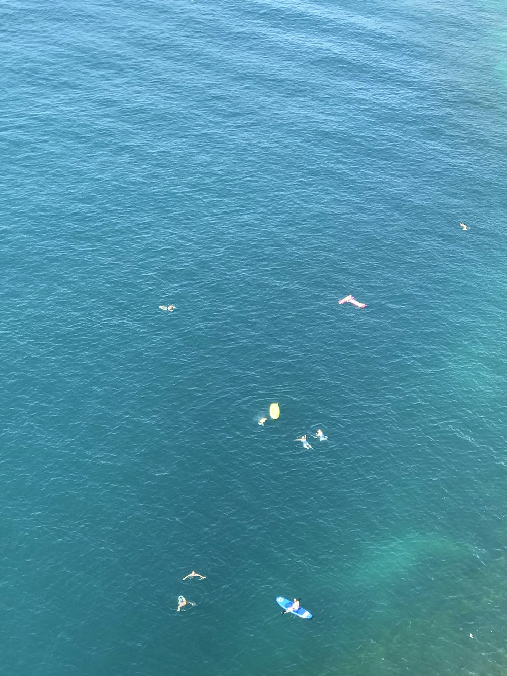 a group of boats in the water