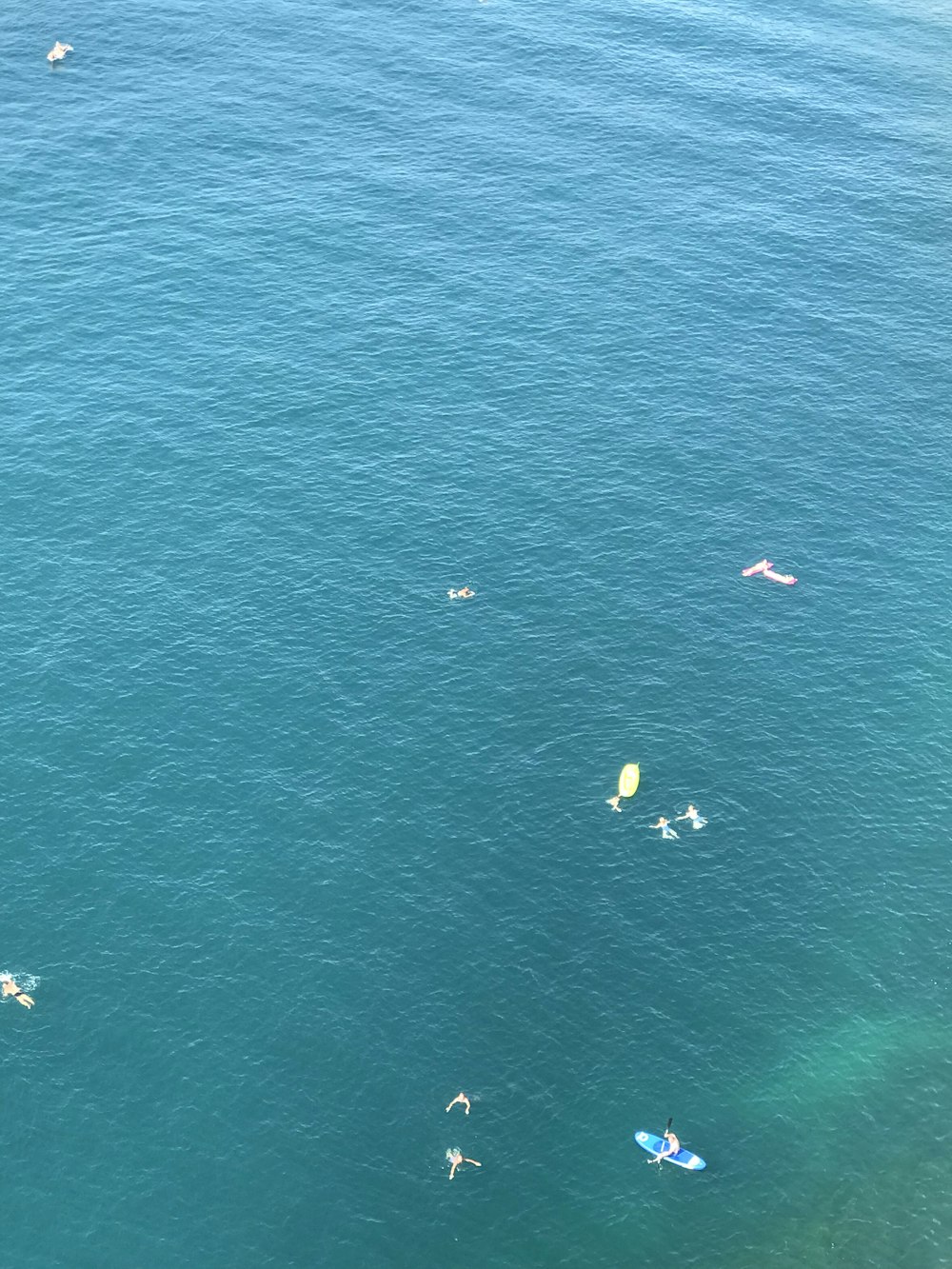 a group of boats in the water