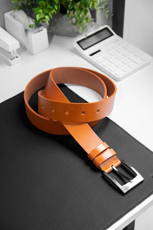 レザーベルト ブラック