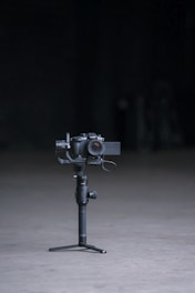 a camera on a tripod