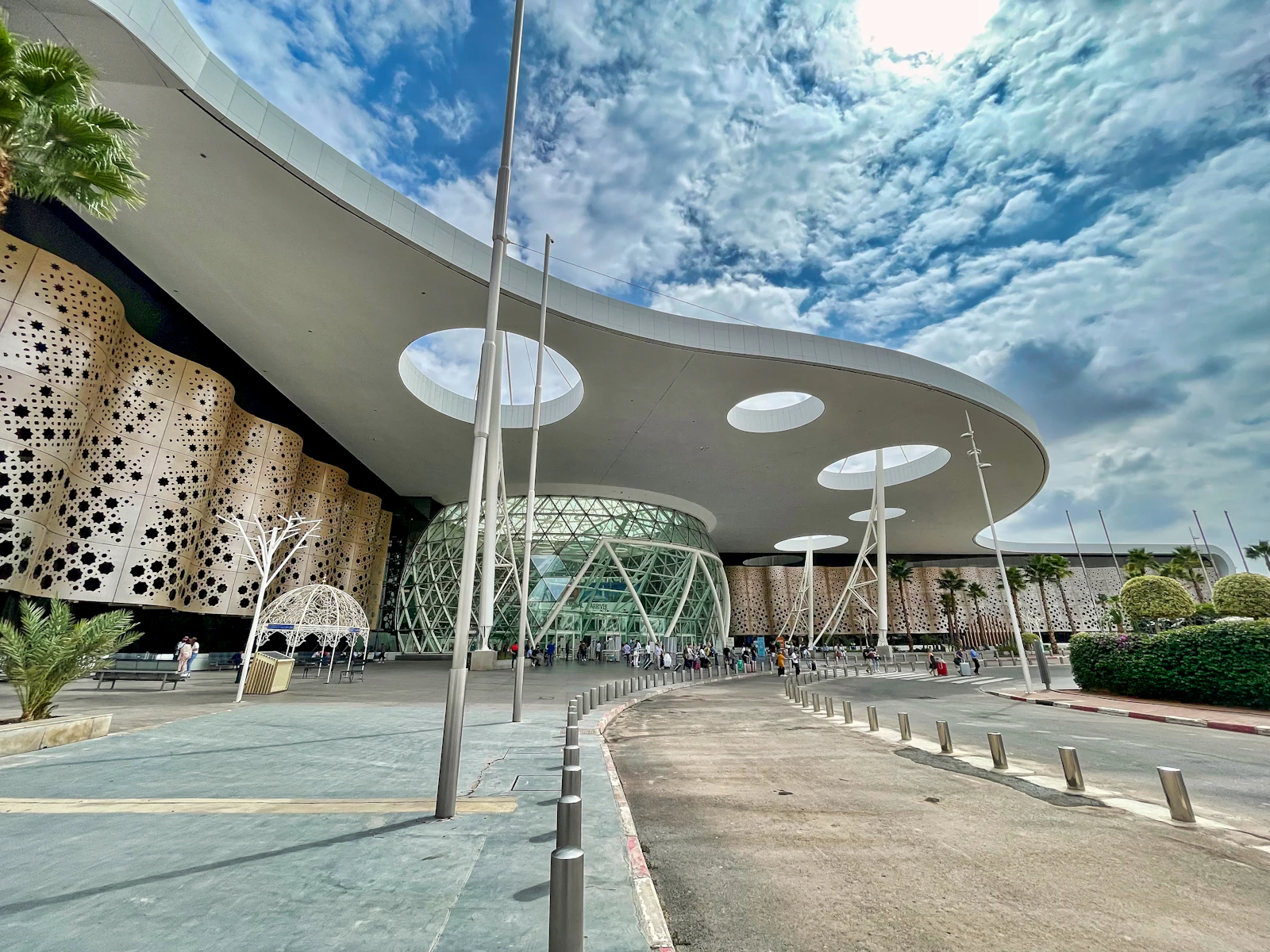 Terminal del aeropuerto de Marrakech-Menara