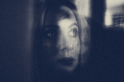 a person looking at the camera