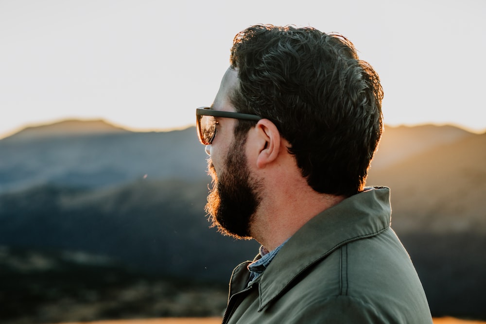 a man with a beard