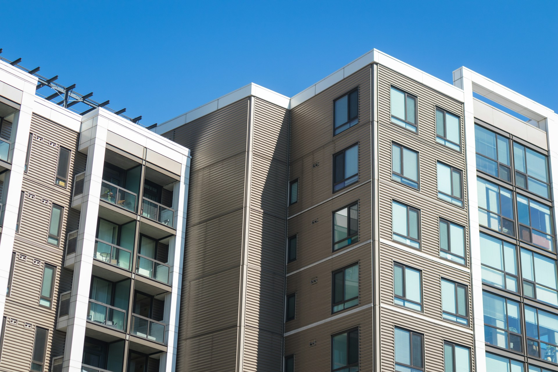 a low angle view of a building