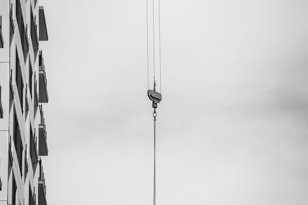 a camera on a pole