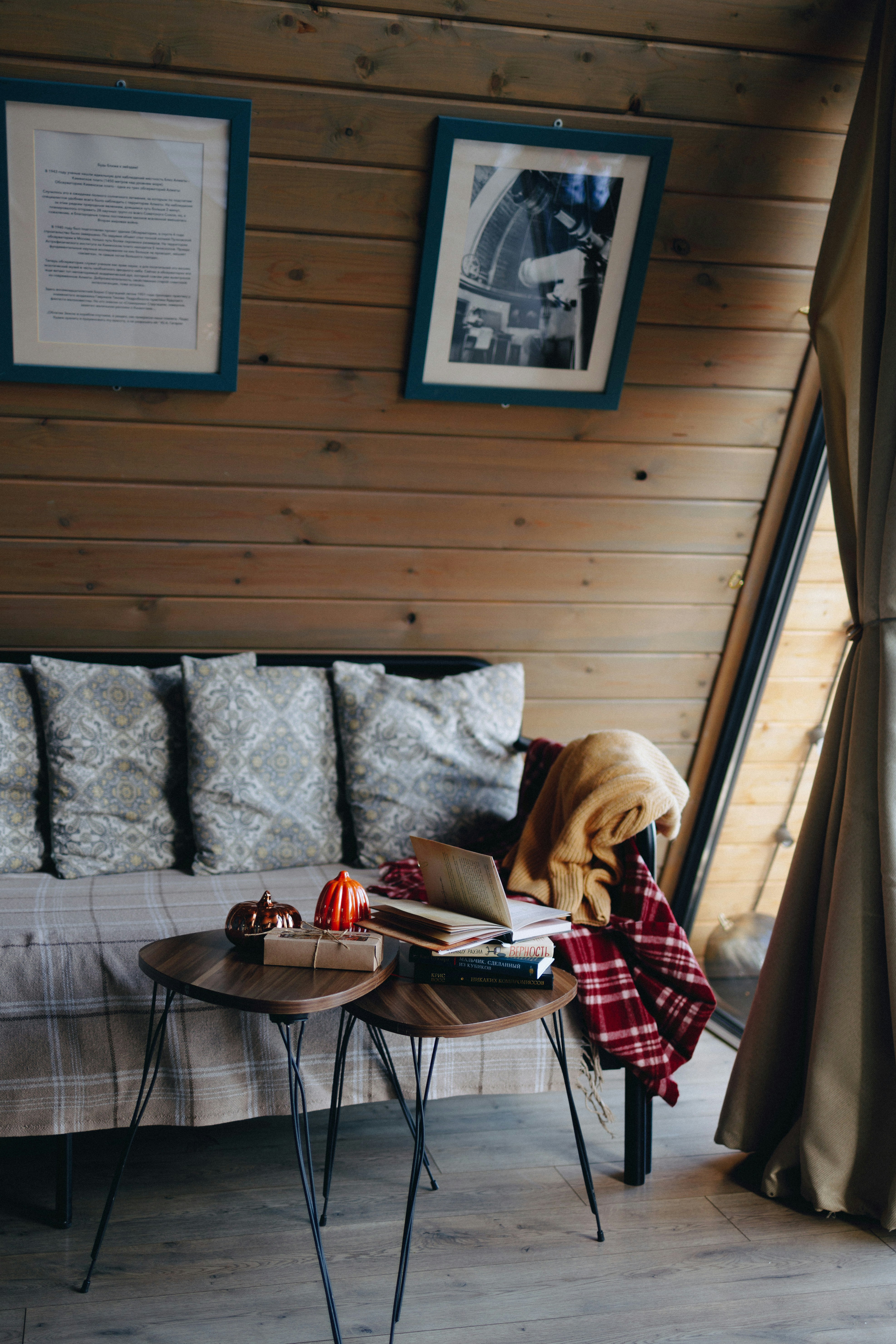 a person sleeping on a couch