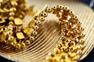 a close up of a bracelet