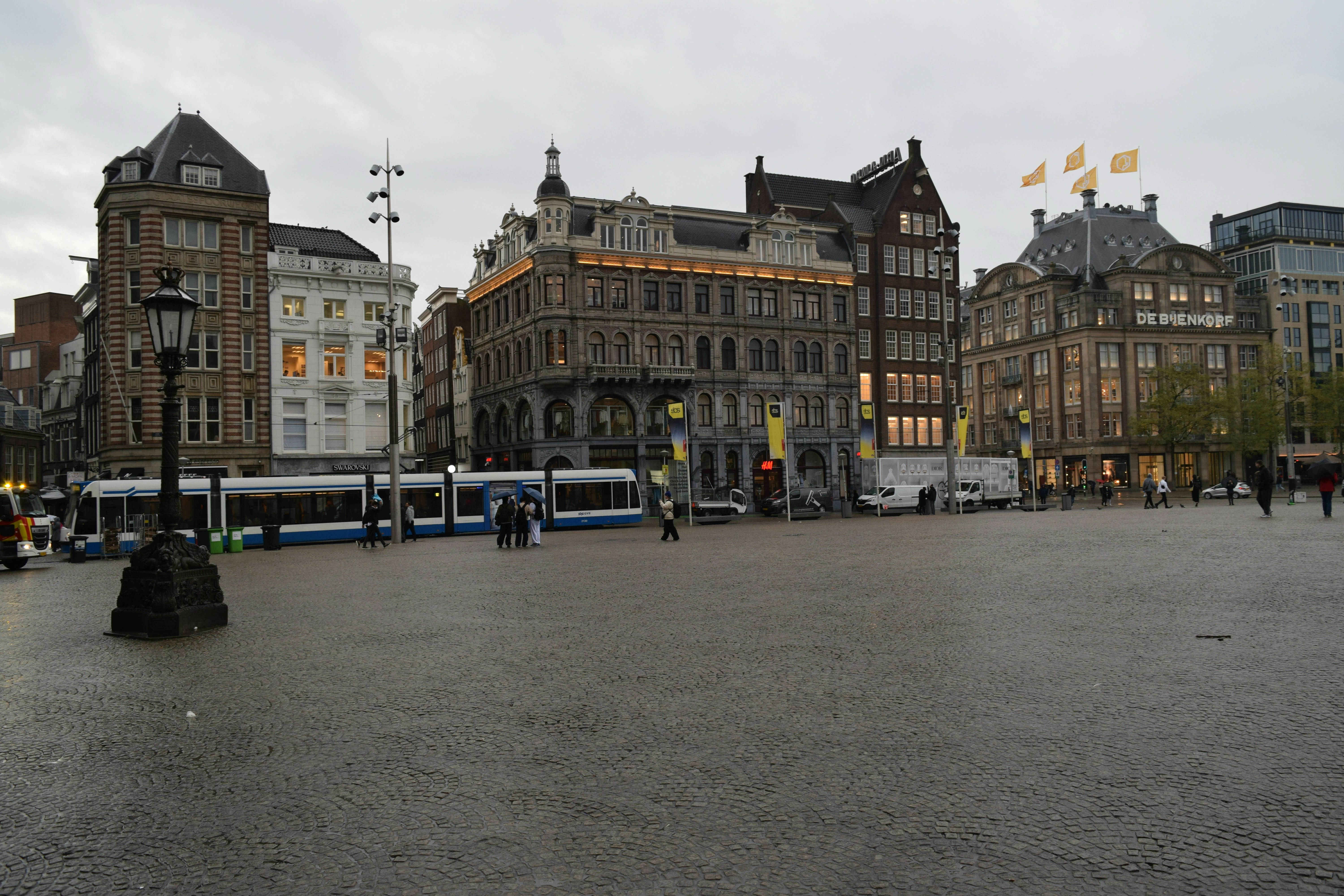 Stortorget Square bustling with people and historical buildings