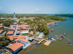 a body of water with buildings and boats on it