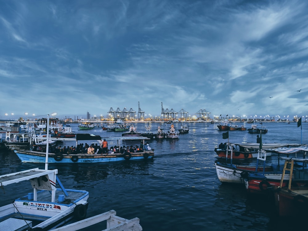 boats in the water