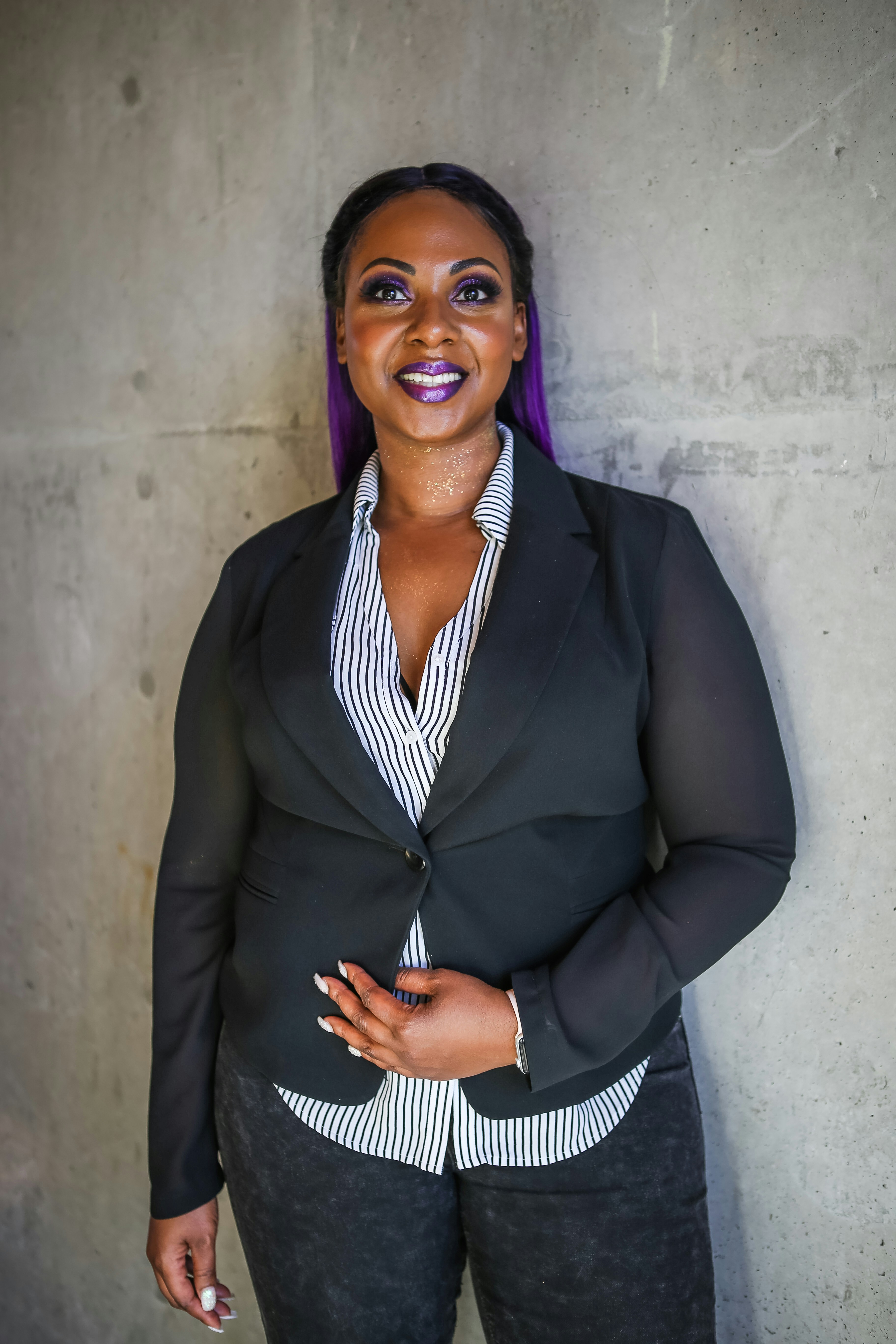 uma pessoa em um terno