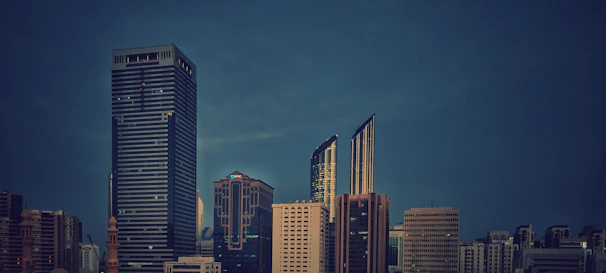 Sleek modern Istanbul skyline at dusk highlighting contemporary architecture reflecting trust and stability.