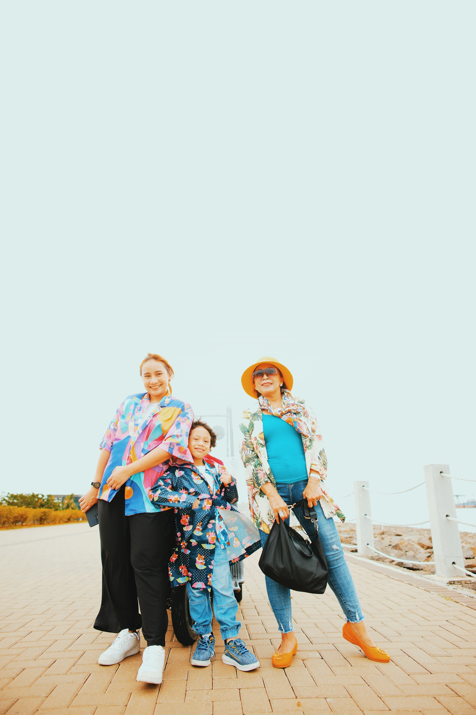 a group of people posing for a photo