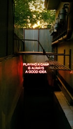 a sign on a building