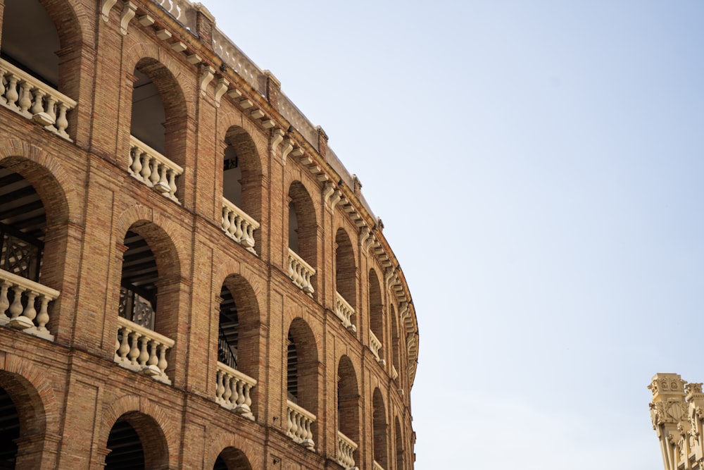 a large brick building