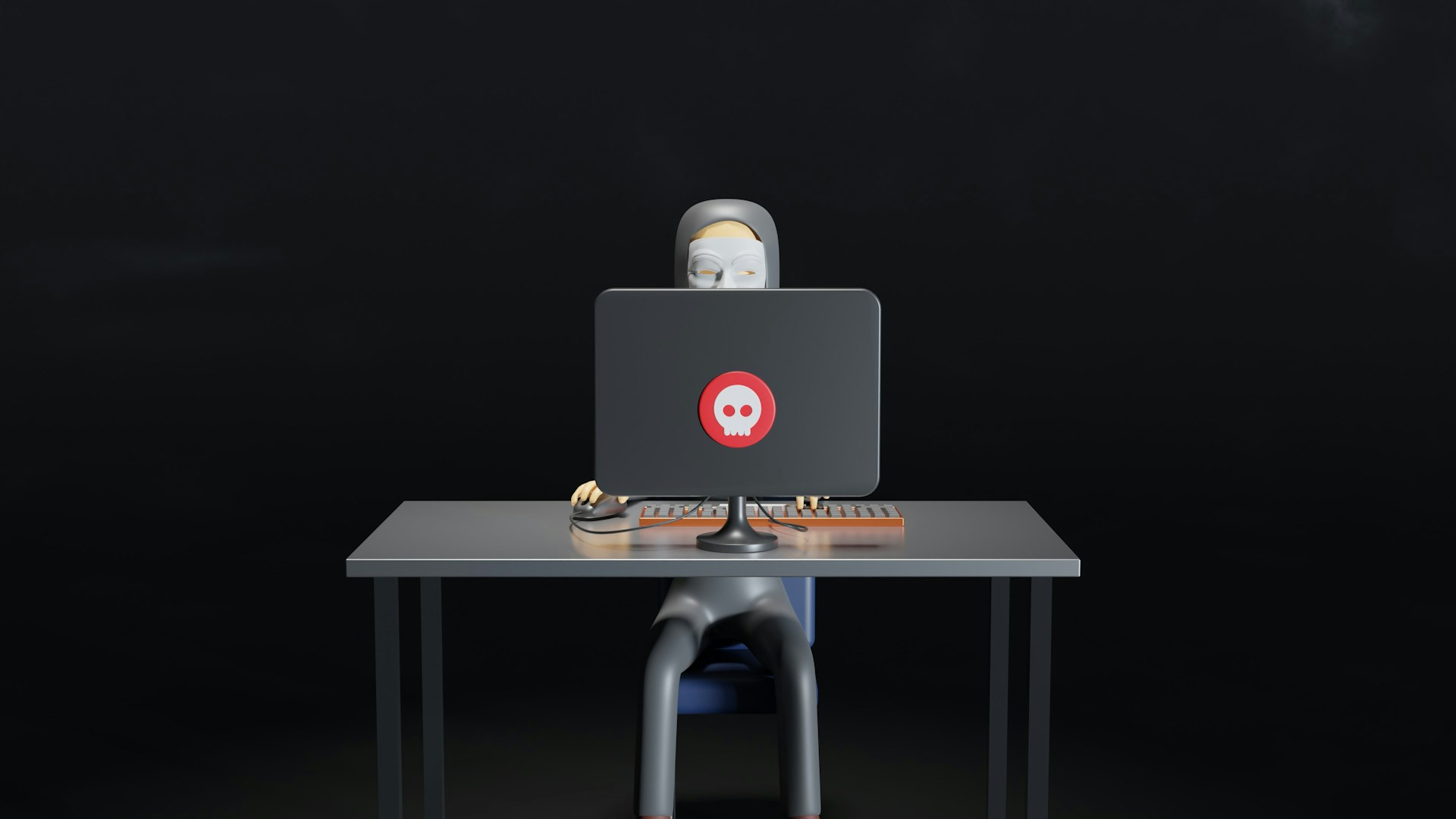 a laptop on a table