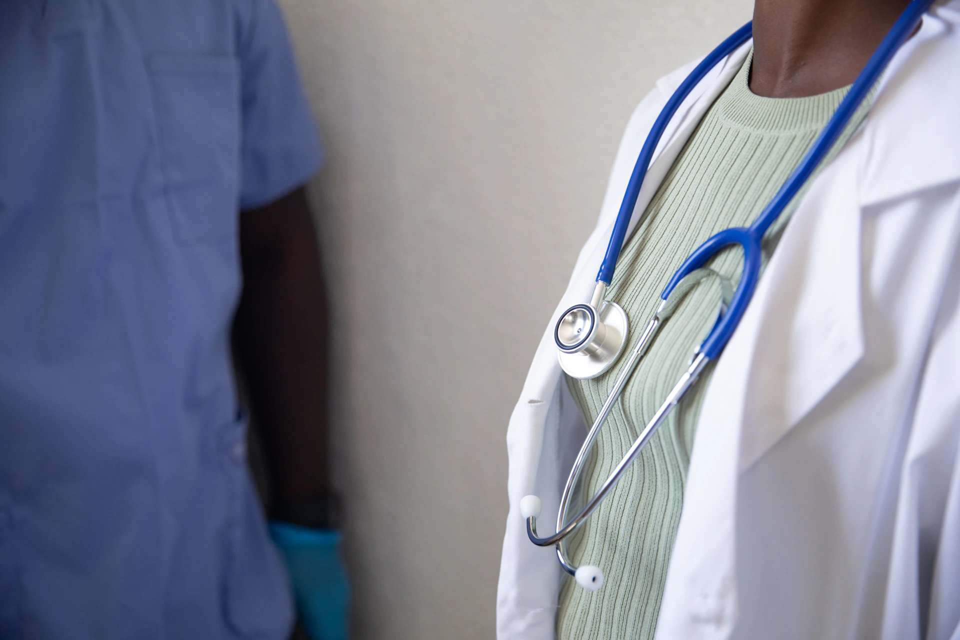 a doctor holding a stethoscope