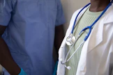 a person holding a stethoscope