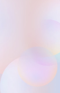 A soft blend of pastel colors, featuring overlapping translucent circles creating a calming and abstract design.