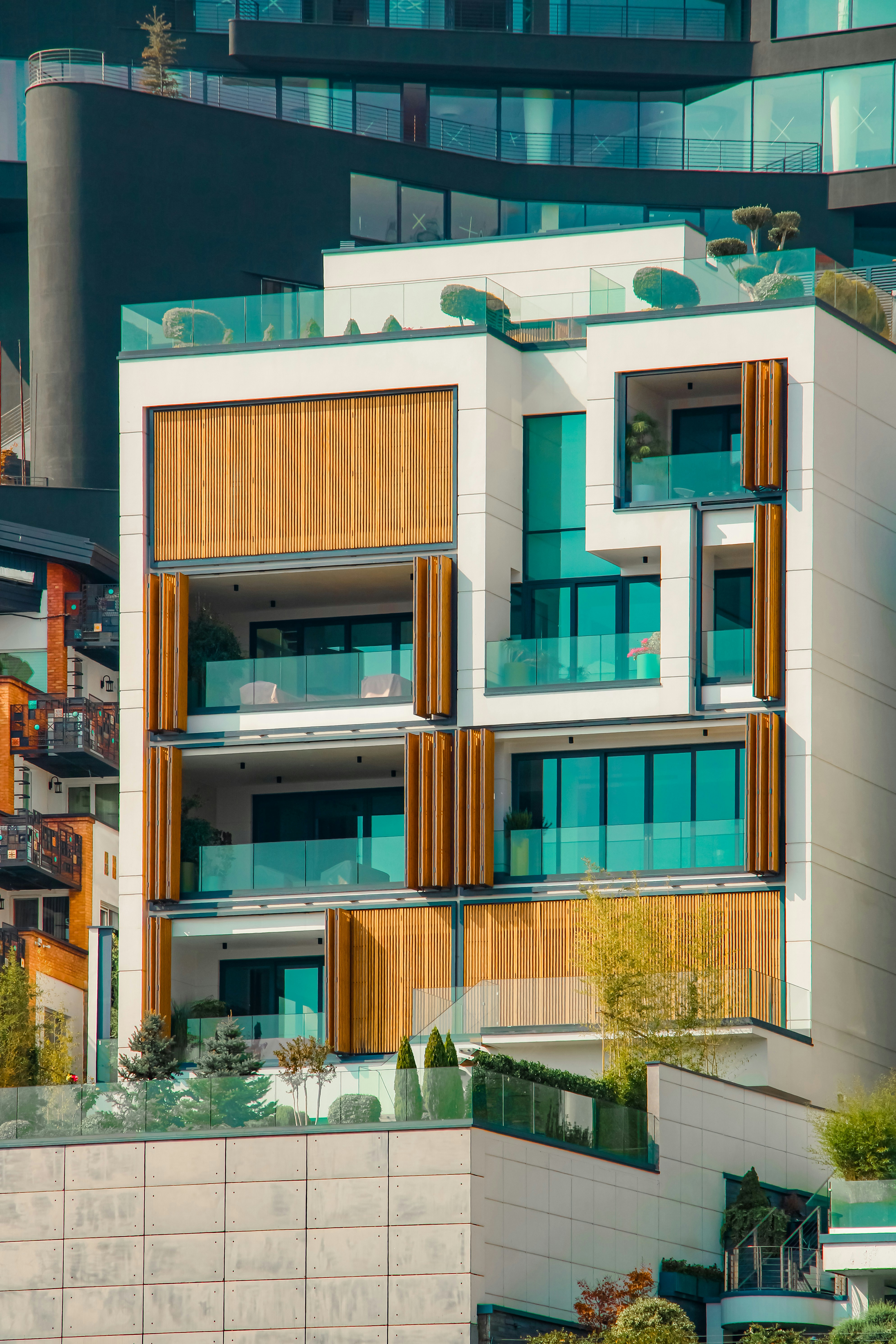 a building with windows