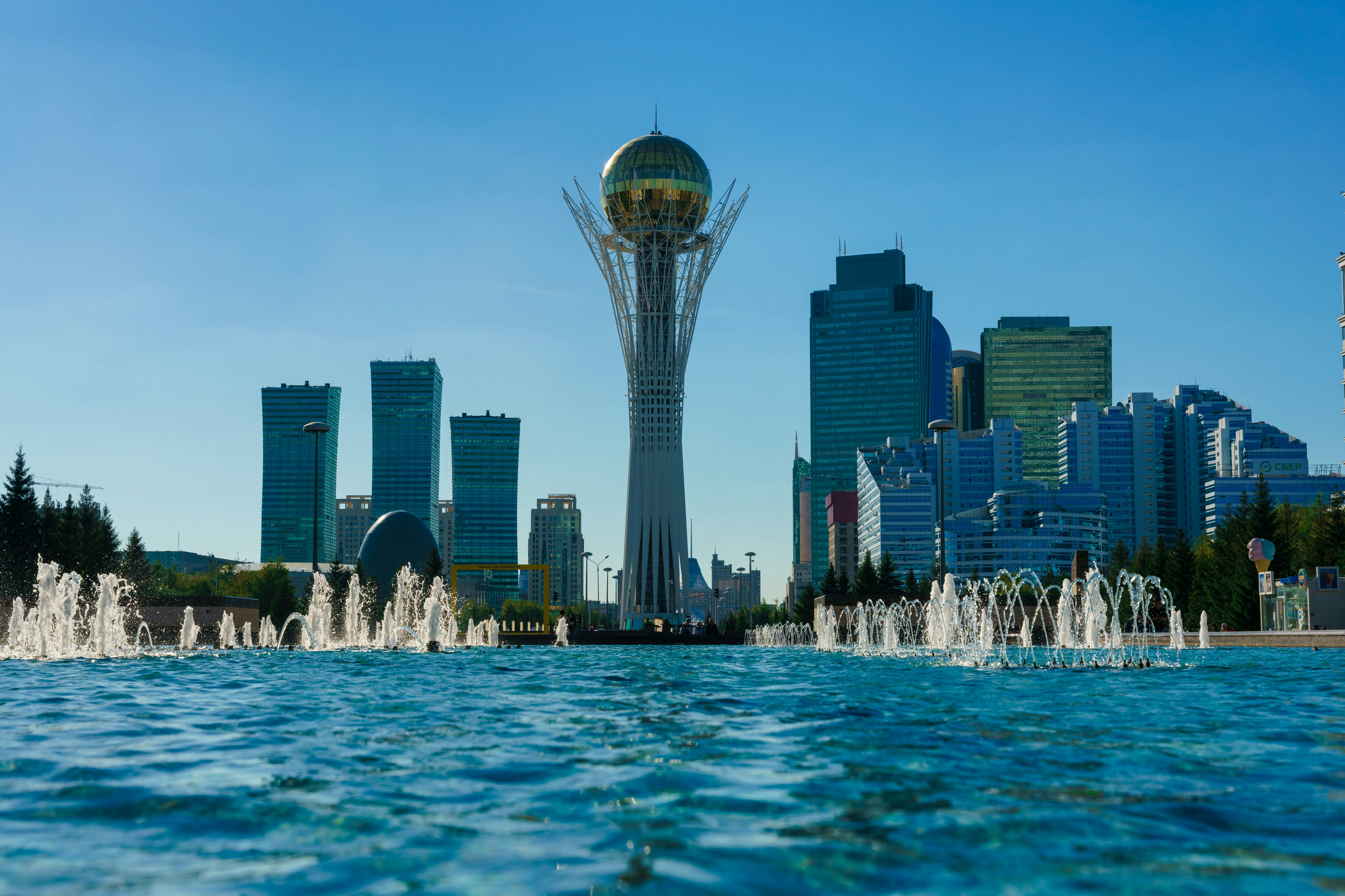 The futuristic architecture of Astana