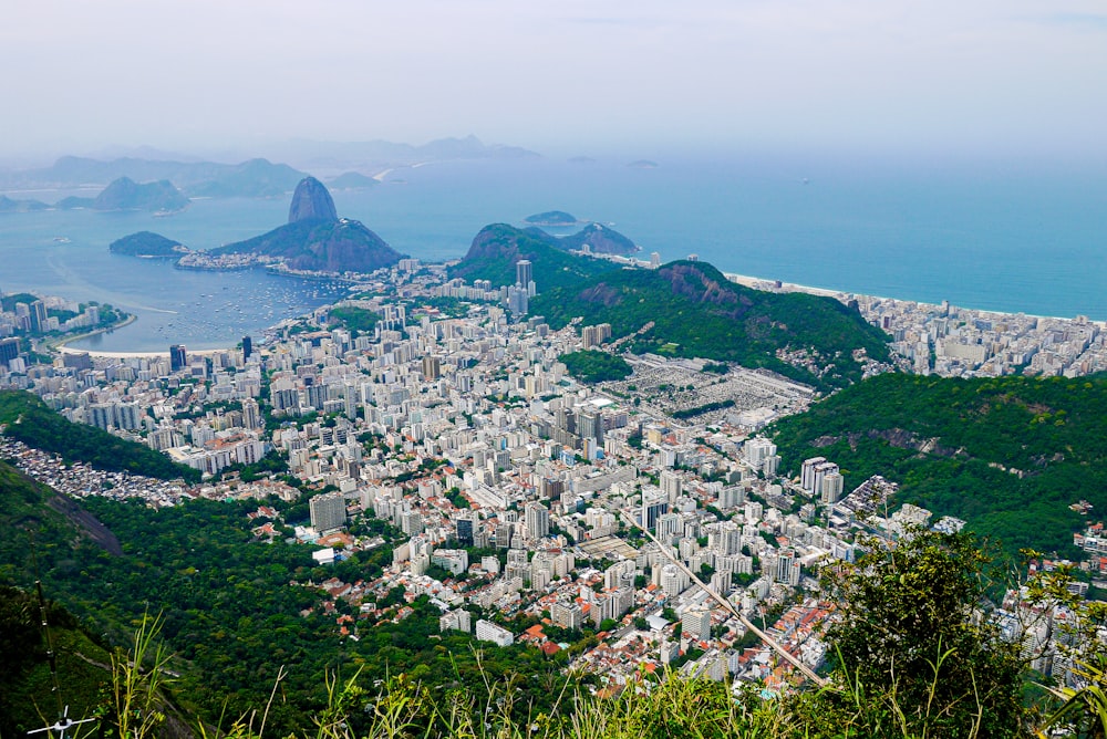 Corcovado en una colina