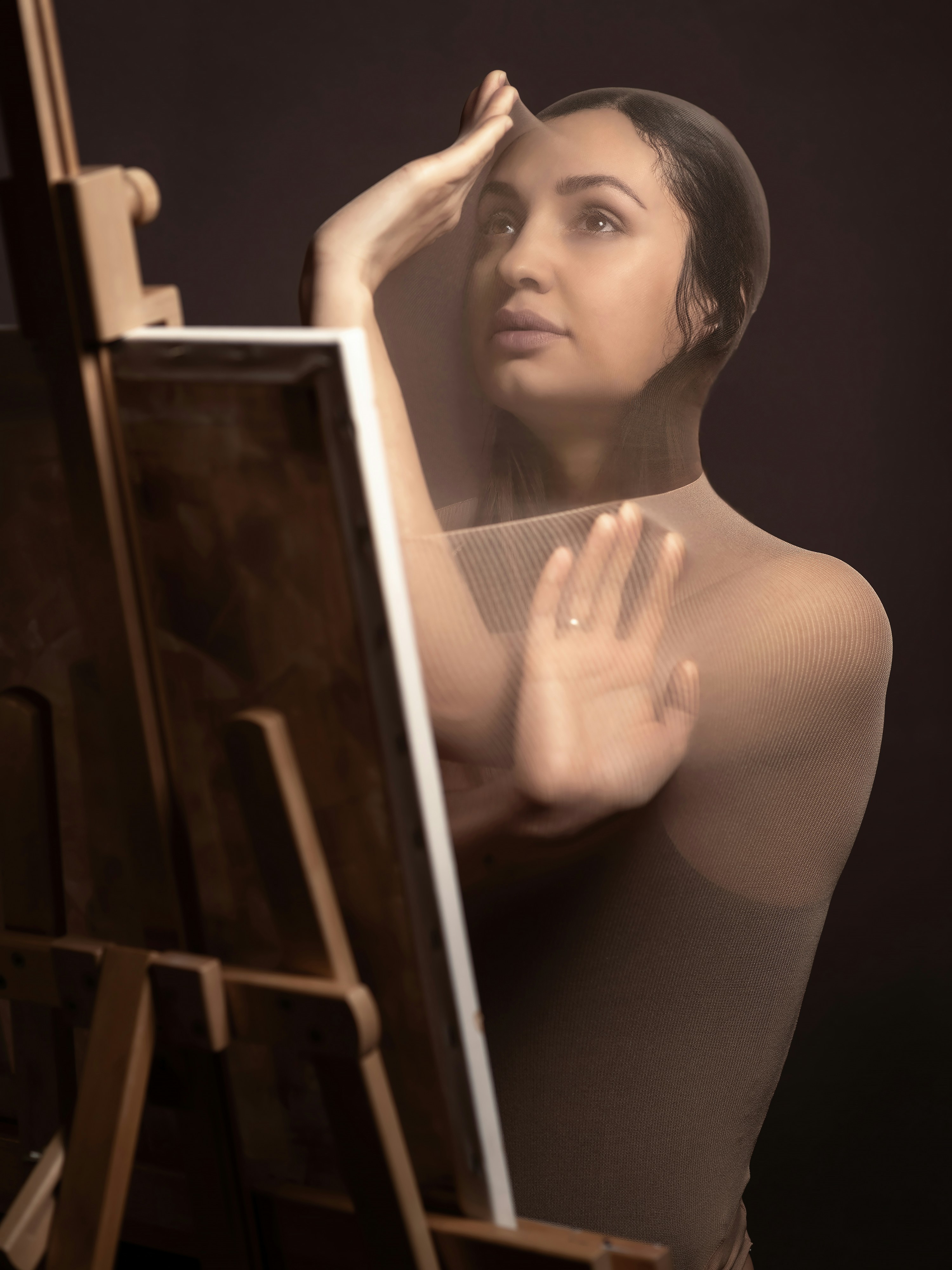 Diverse woman portrait