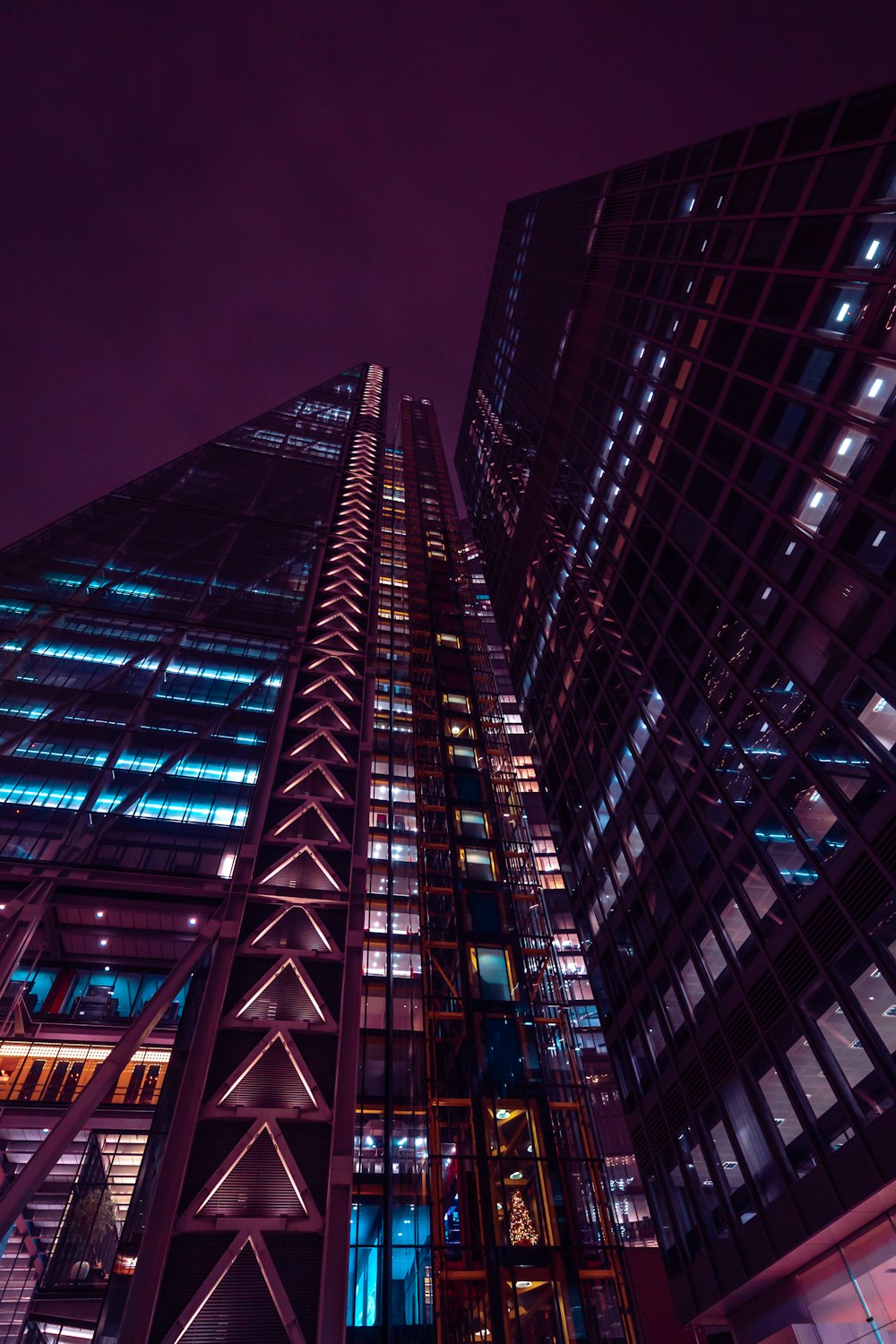 a tall building with many windows