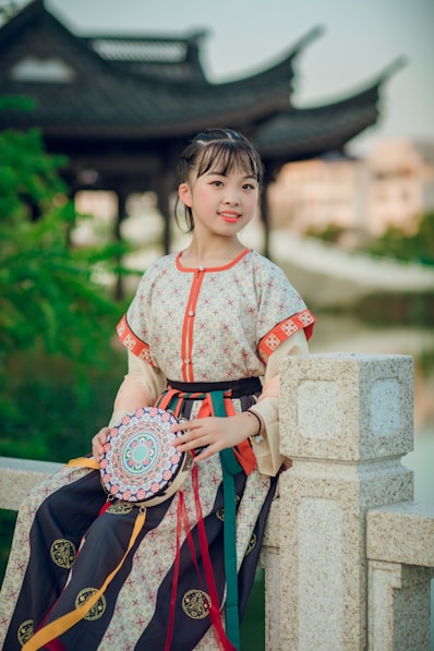 a person in traditional dress