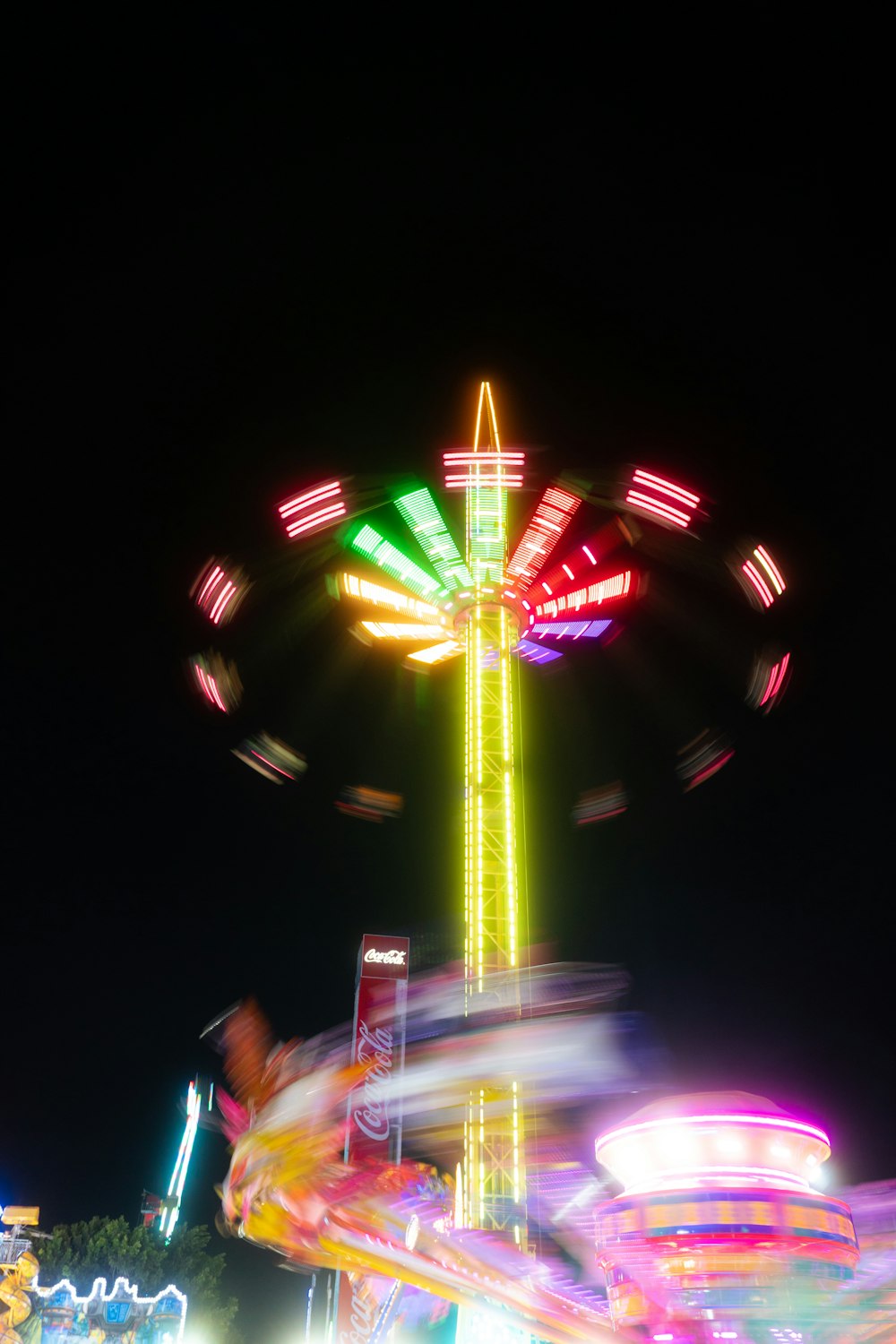 a large colorful ferris wheel