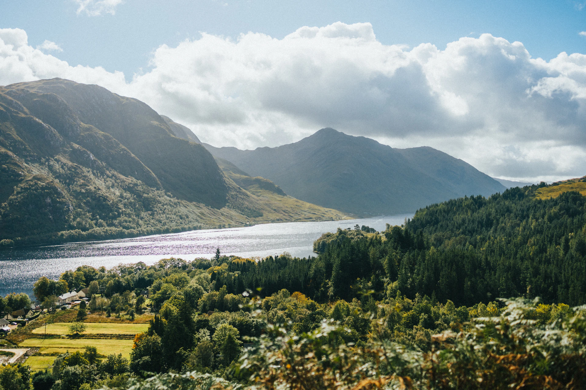 a river running through a valley