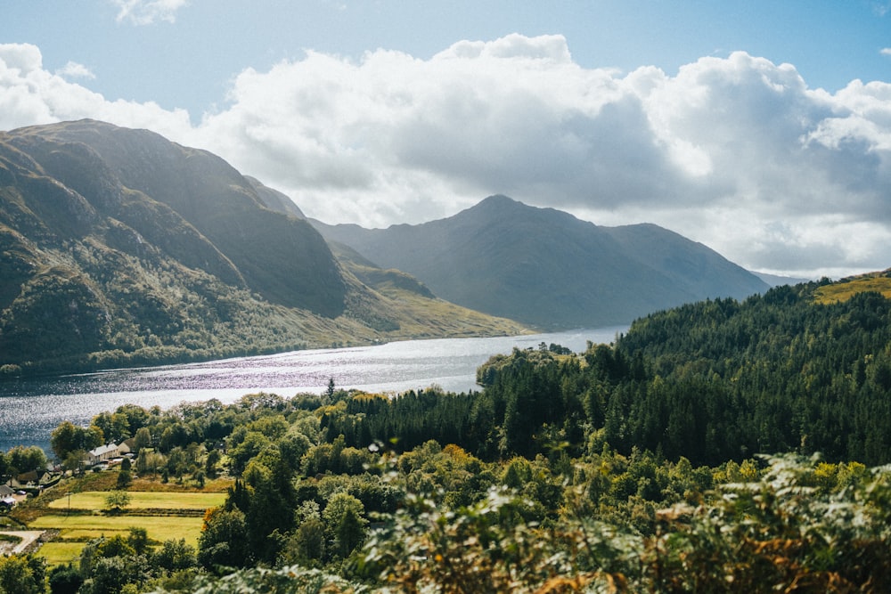 a river running through a valley