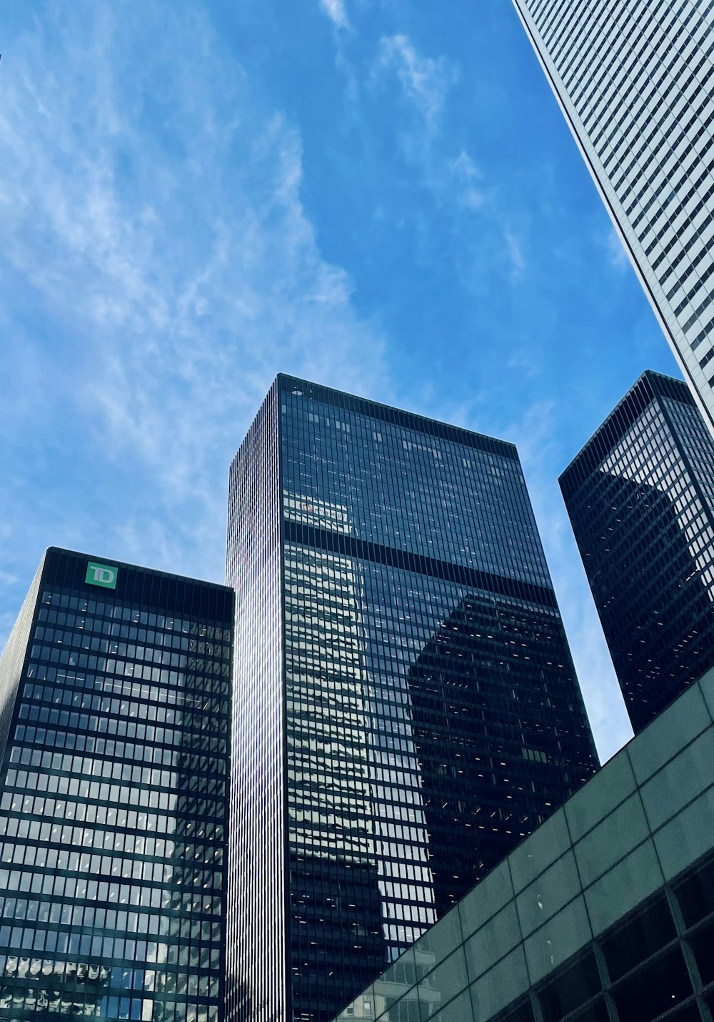 a group of skyscrapers