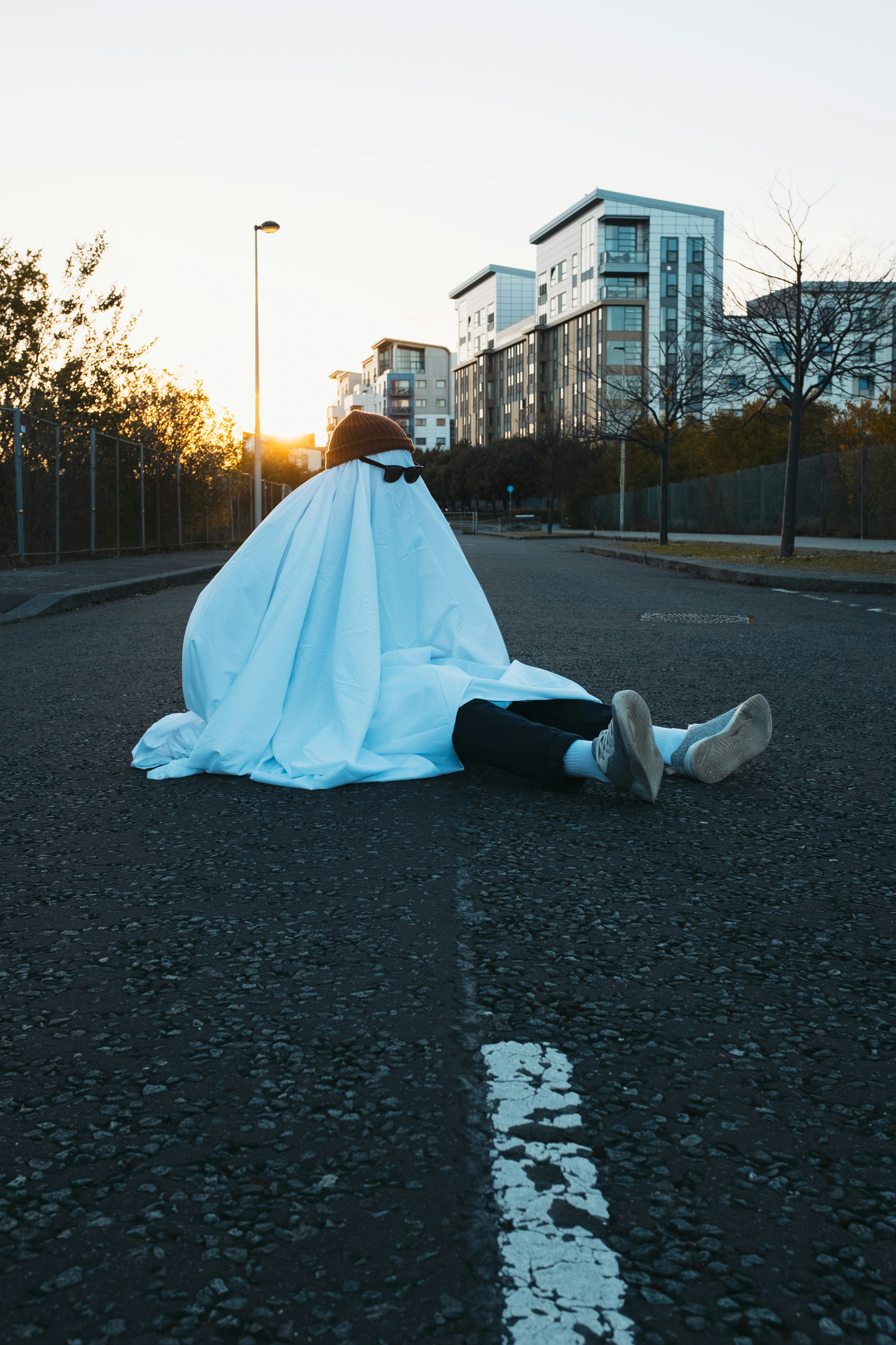 a person in a garment