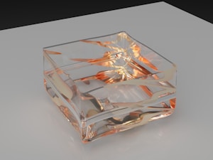 Glowing Uranium Pendant