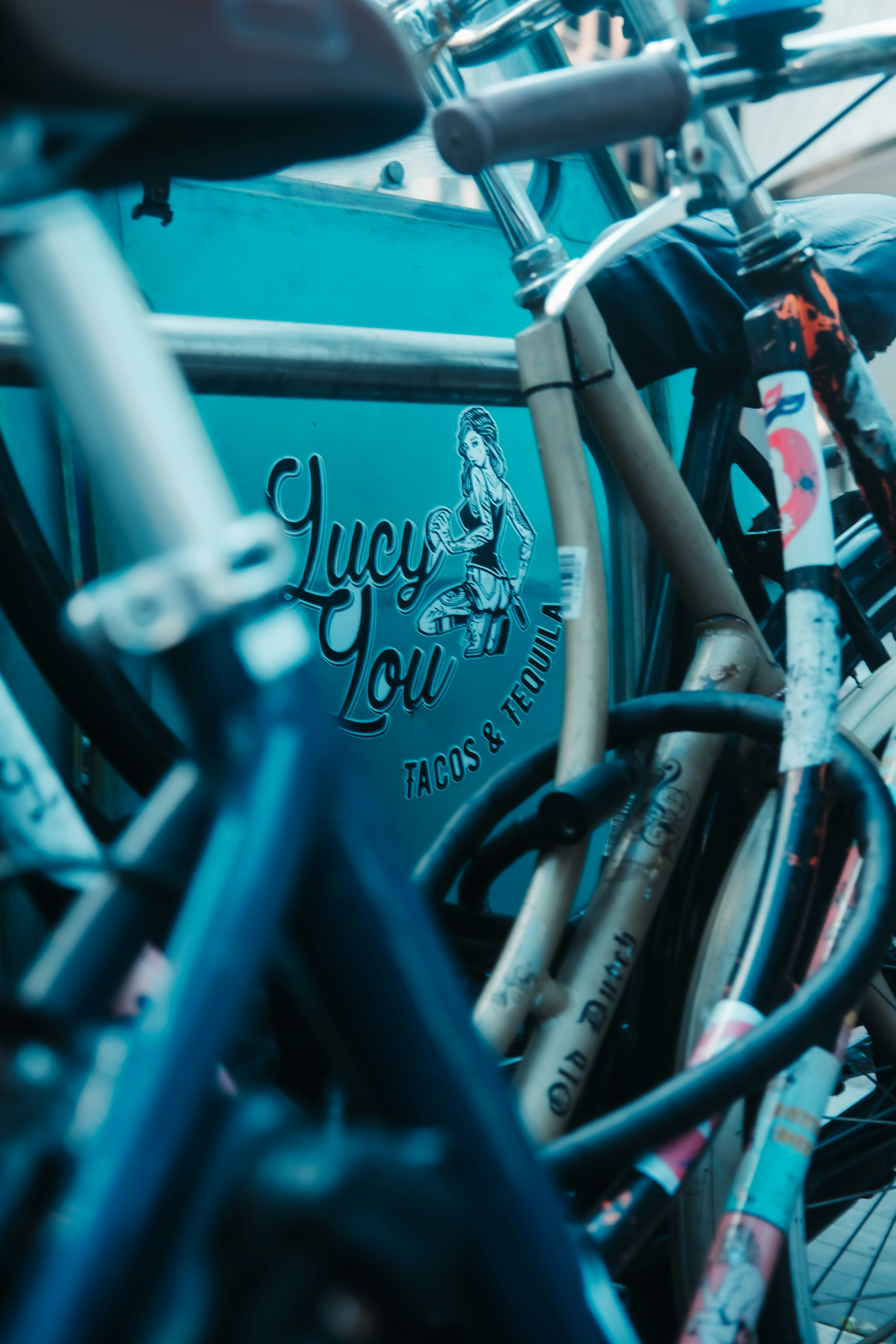 a close-up of a bicycle