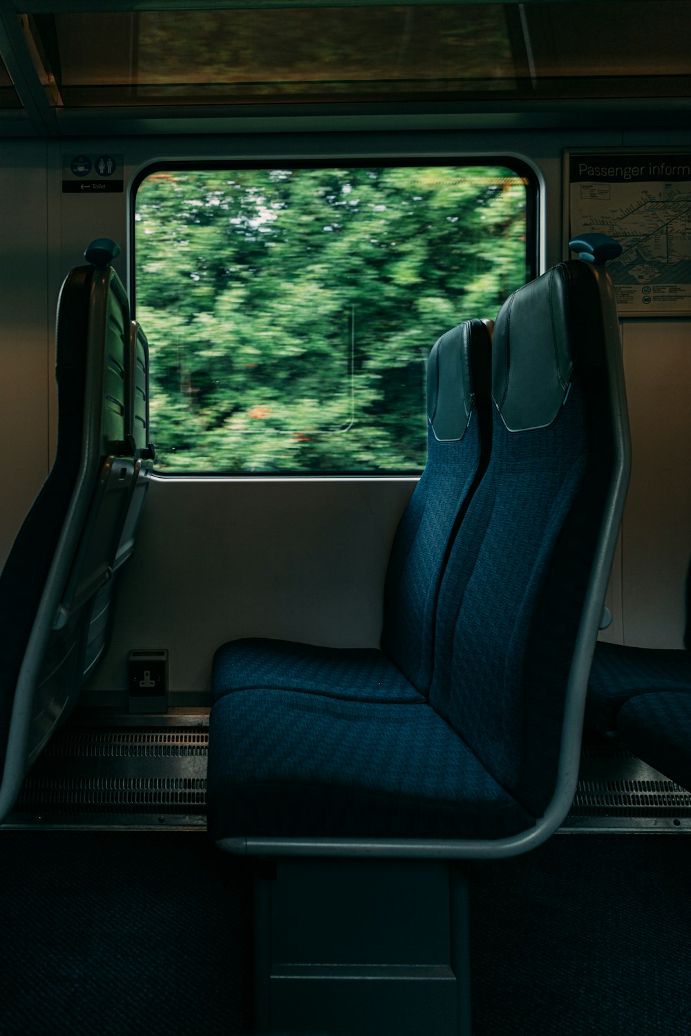 seats in a train