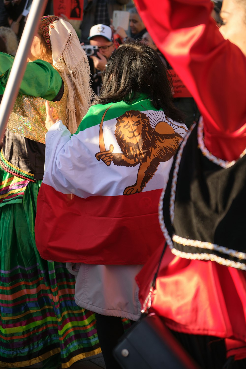 a group of people in clothing