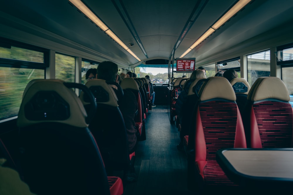 L'interno di un autobus