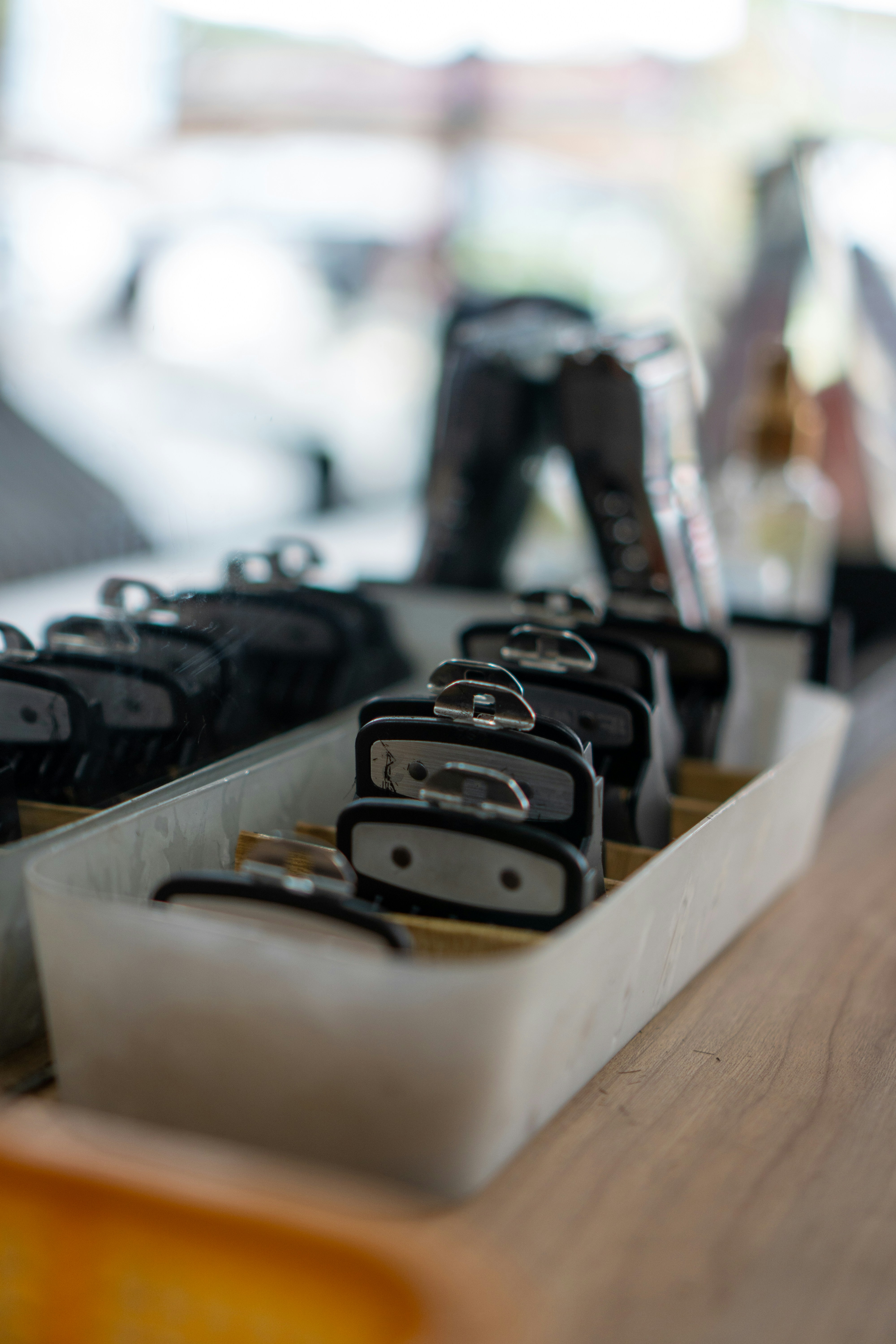a couple of suitcases on a table