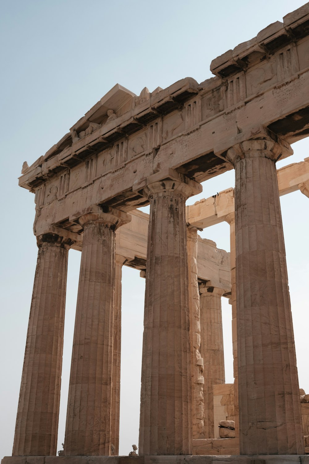 a large stone structure