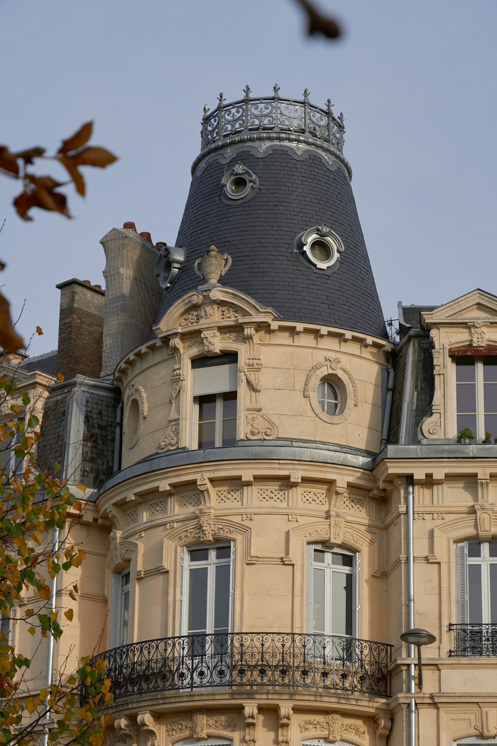 a building with a tower