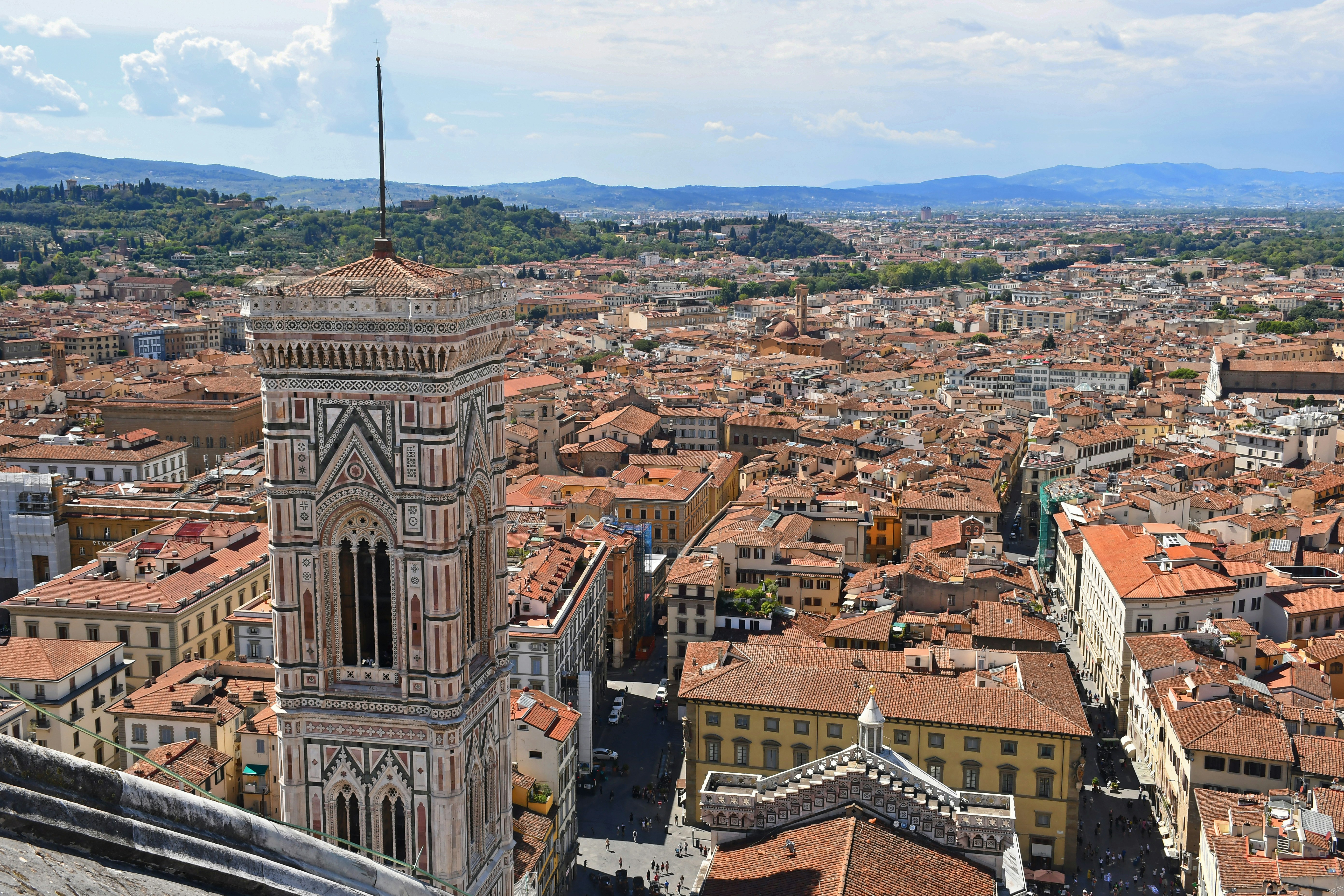 a large city with many buildings