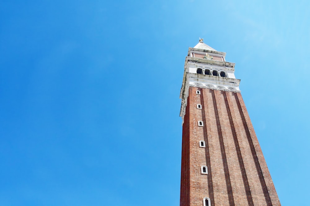 a tall brick tower