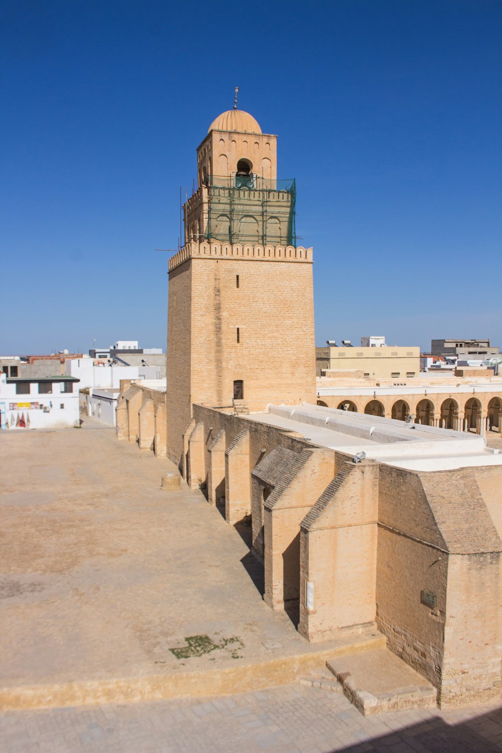 a large stone building with Kairouan