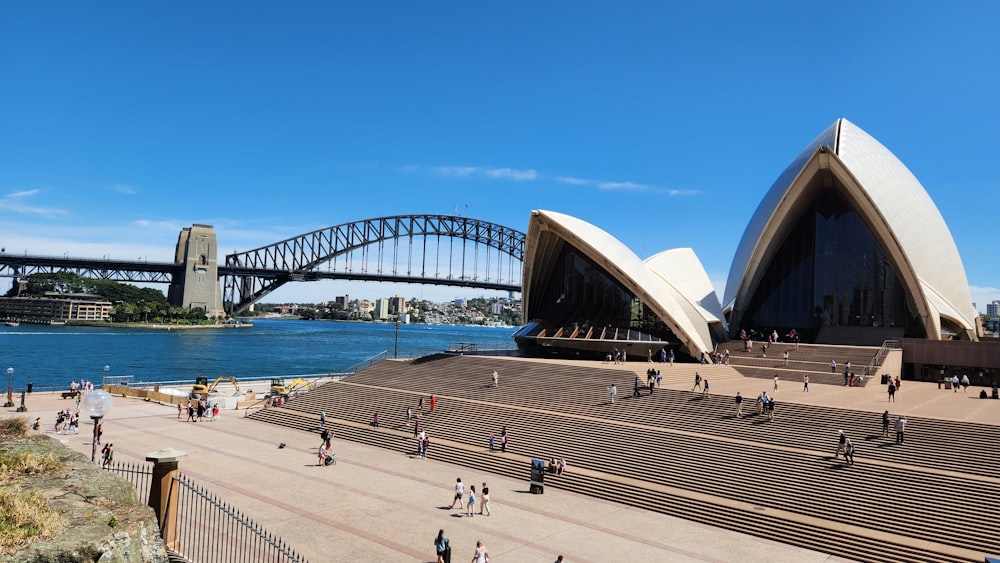 a large bridge over a body of water