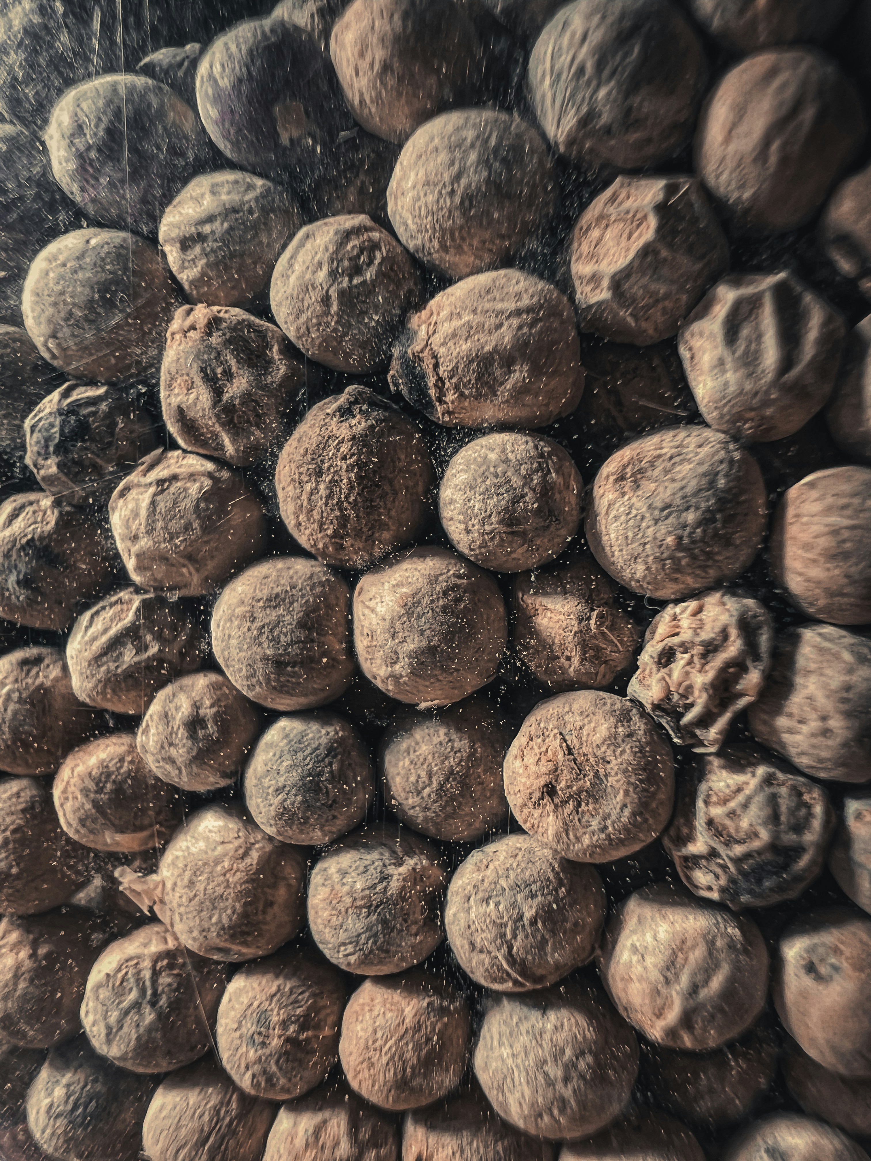 a pile of coffee beans