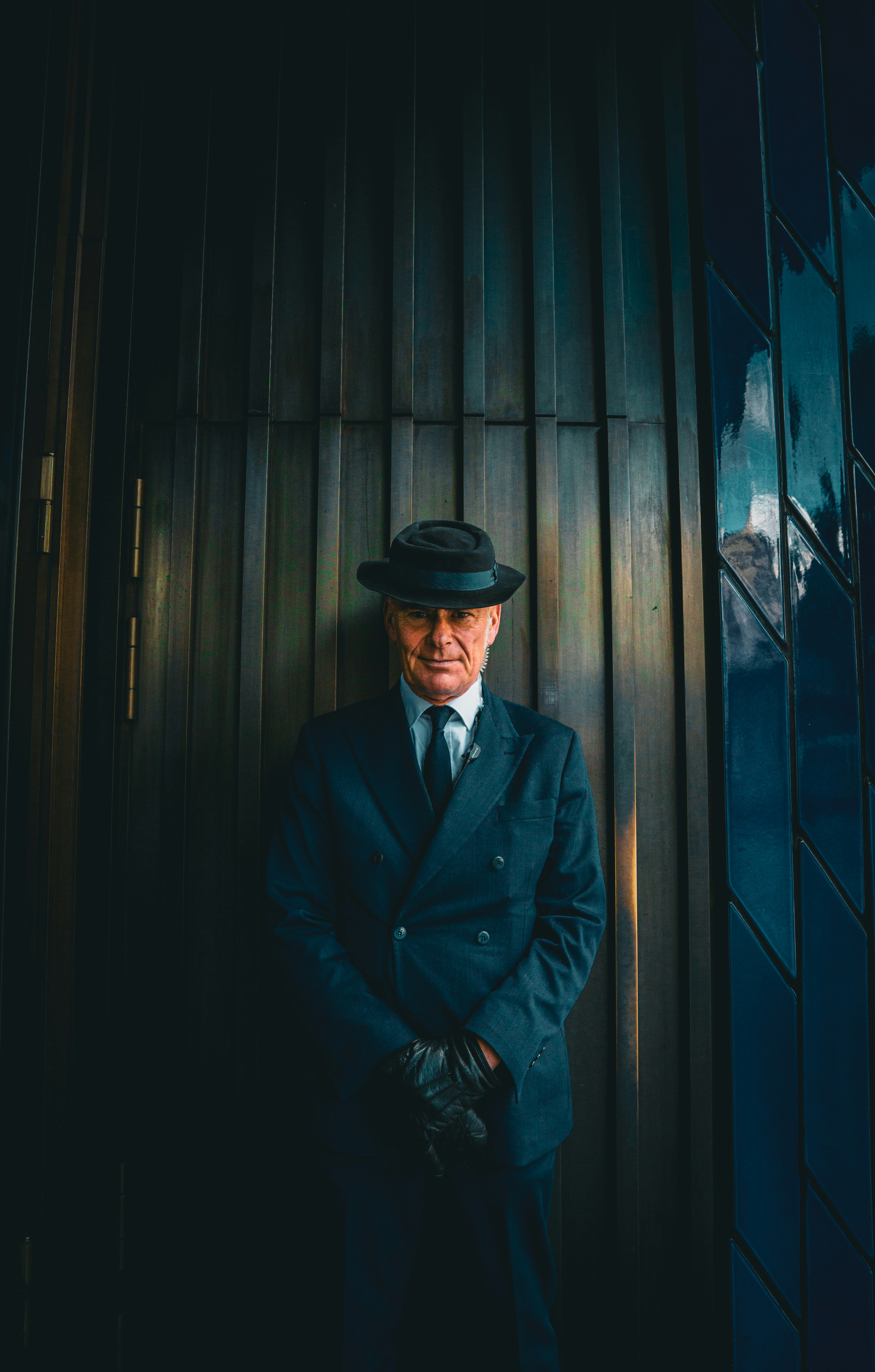 Luxury contemporary home exterior at dusk