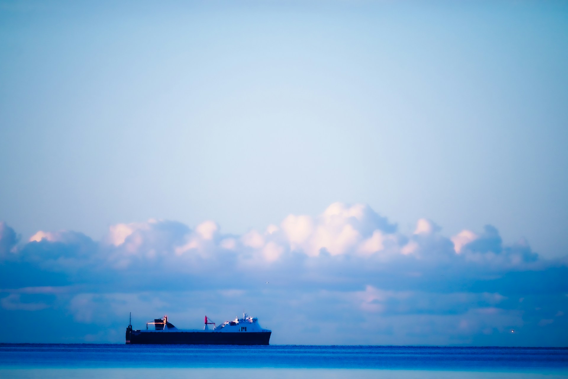 a boat in the water